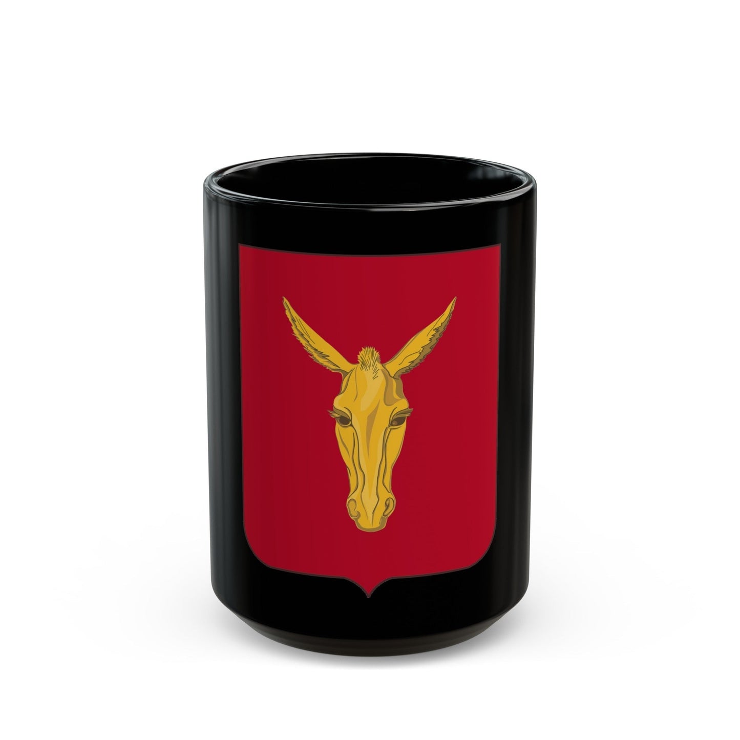 99th Field Artillery Battalion v2 (U.S. Army) Black Coffee Mug-15oz-The Sticker Space