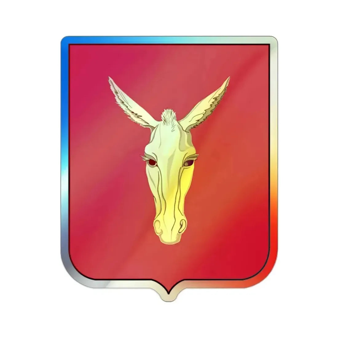 99th Field Artillery Battalion v2 (U.S. Army) Holographic STICKER Die-Cut Vinyl Decal 2 Inch Holographic - The Sticker Space