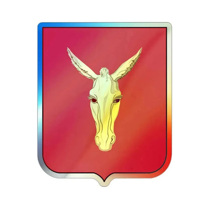 99th Field Artillery Battalion v2 (U.S. Army) Holographic STICKER Die-Cut Vinyl Decal 2 Inch Holographic - The Sticker Space