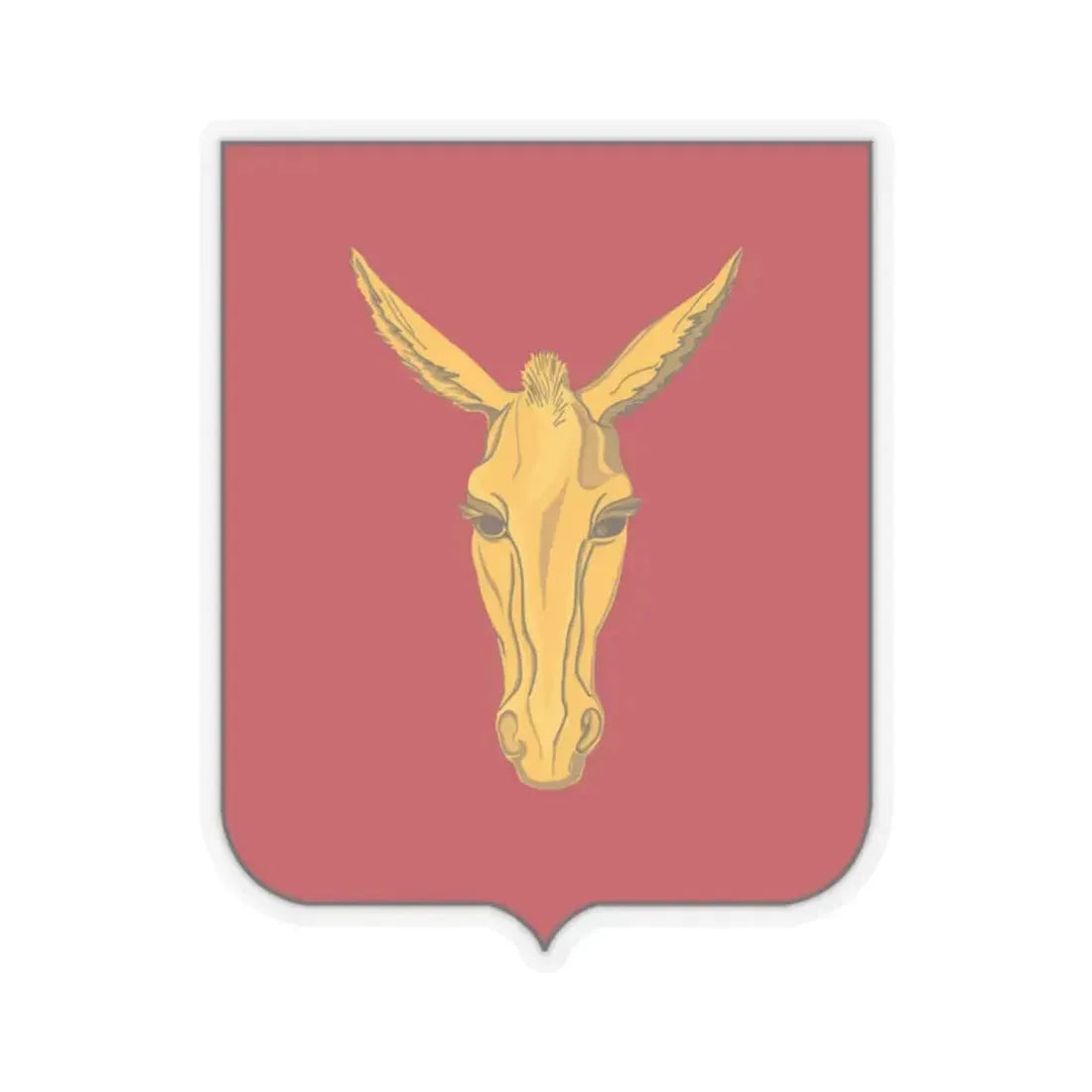 99th Field Artillery Battalion v2 (U.S. Army) STICKER Vinyl Kiss-Cut Decal 2 Inch Transparent - The Sticker Space