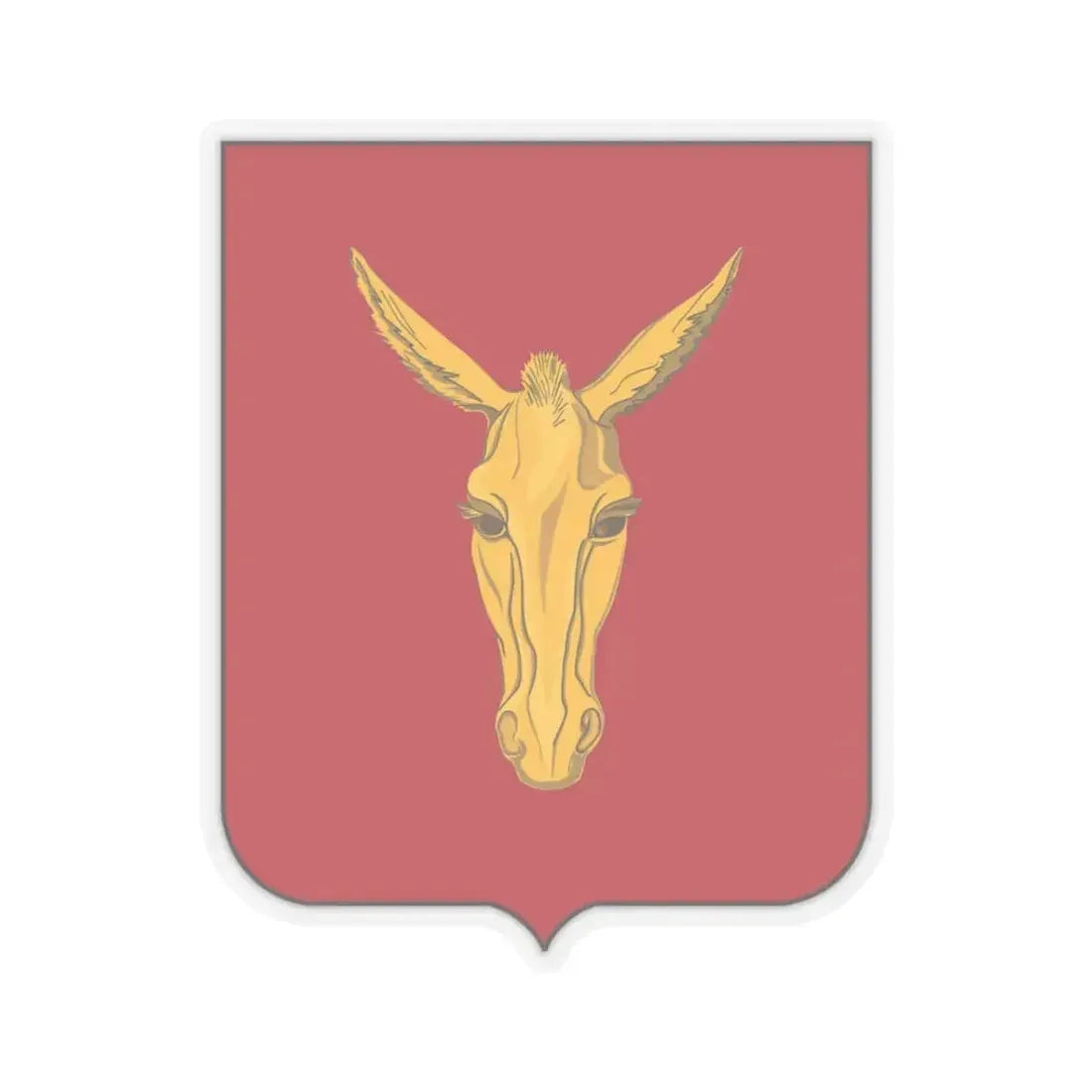 99th Field Artillery Battalion v2 (U.S. Army) STICKER Vinyl Kiss-Cut Decal 3 Inch Transparent - The Sticker Space