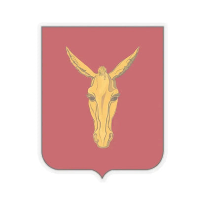 99th Field Artillery Battalion v2 (U.S. Army) STICKER Vinyl Kiss-Cut Decal 3 Inch Transparent - The Sticker Space