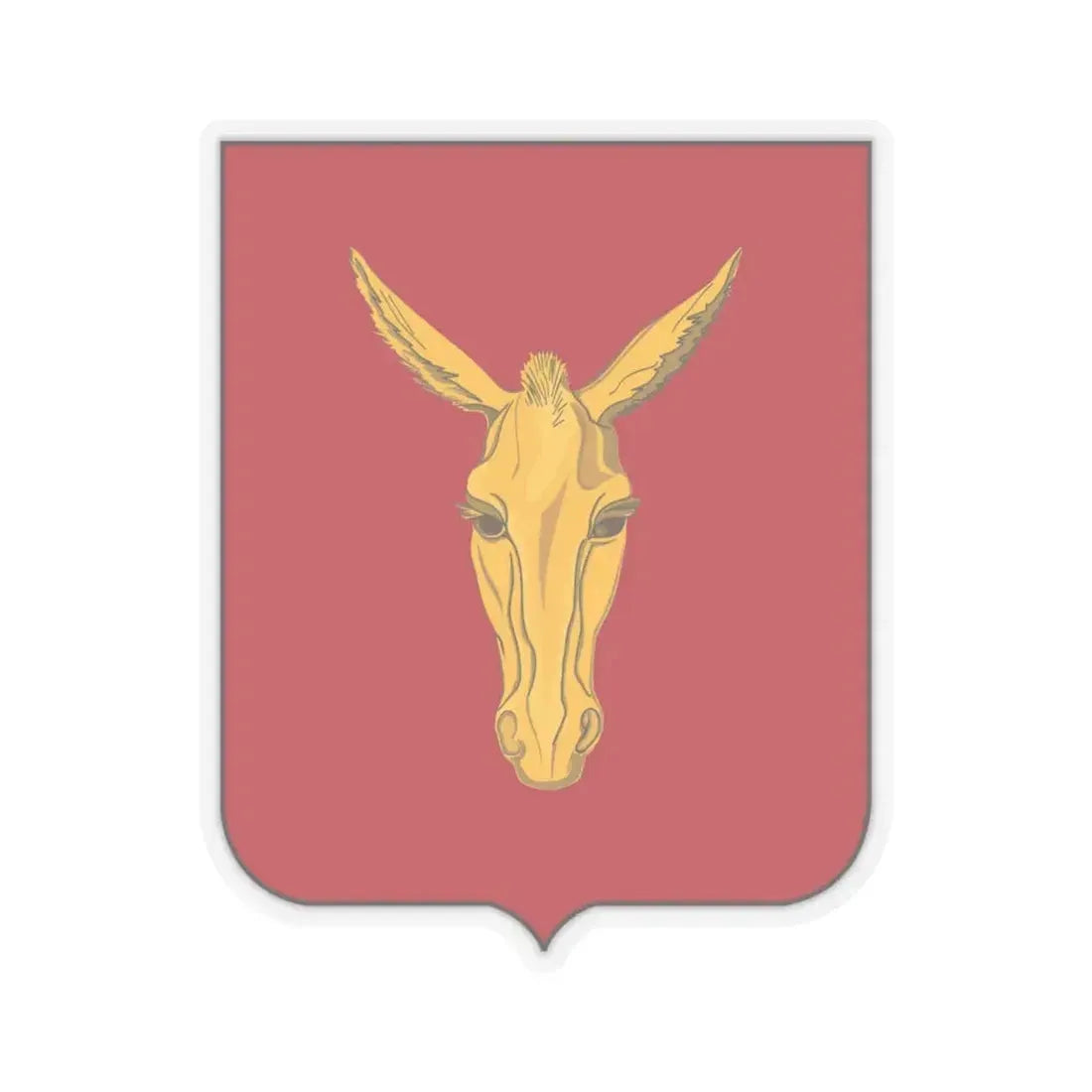 99th Field Artillery Battalion v2 (U.S. Army) STICKER Vinyl Kiss-Cut Decal 4 Inch Transparent - The Sticker Space