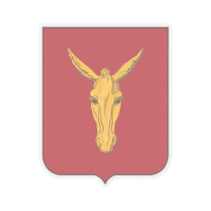 99th Field Artillery Battalion v2 (U.S. Army) STICKER Vinyl Kiss-Cut Decal 4 Inch Transparent - The Sticker Space