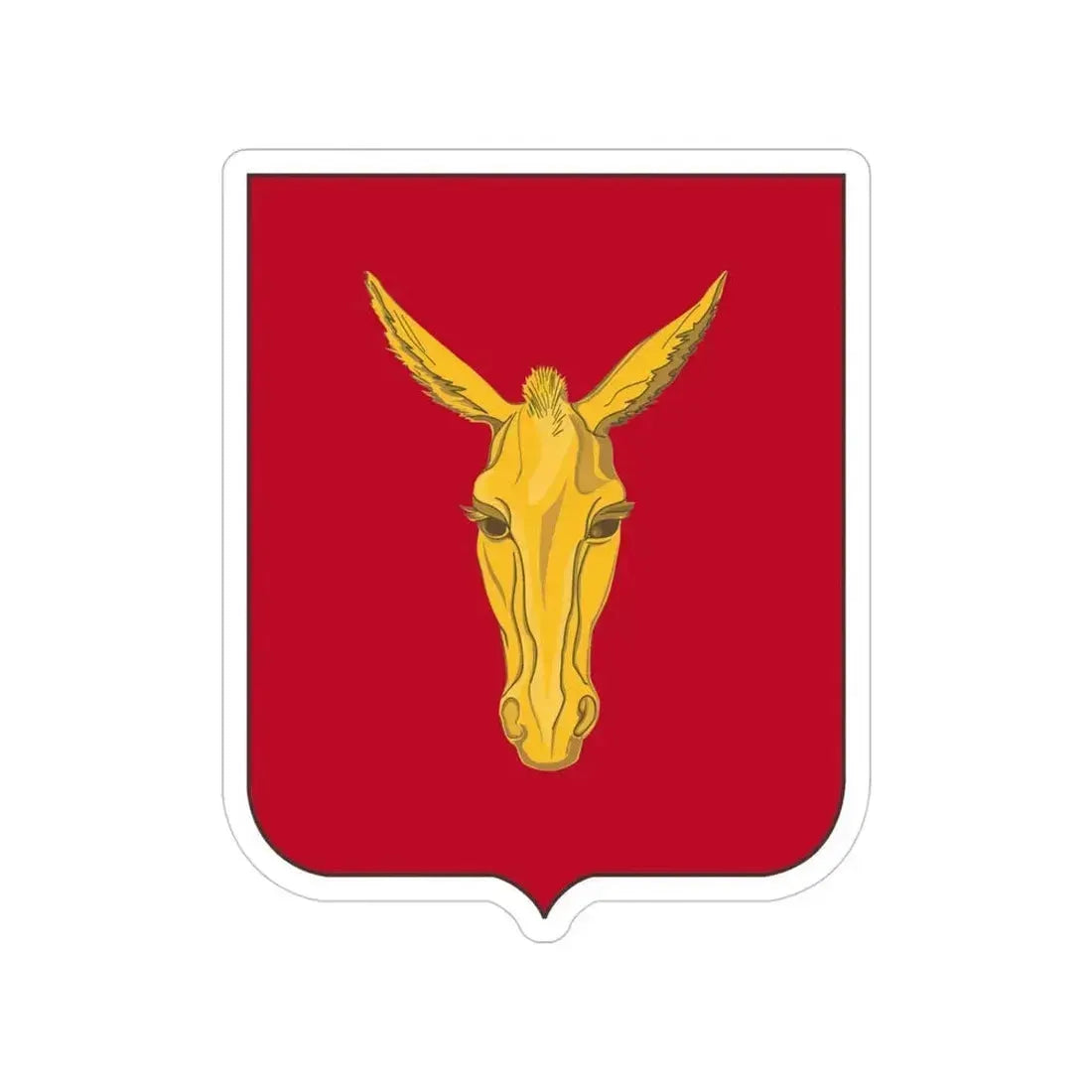 99th Field Artillery Battalion v2 (U.S. Army) Transparent STICKER Die-Cut Vinyl Decal 4 Inch - The Sticker Space