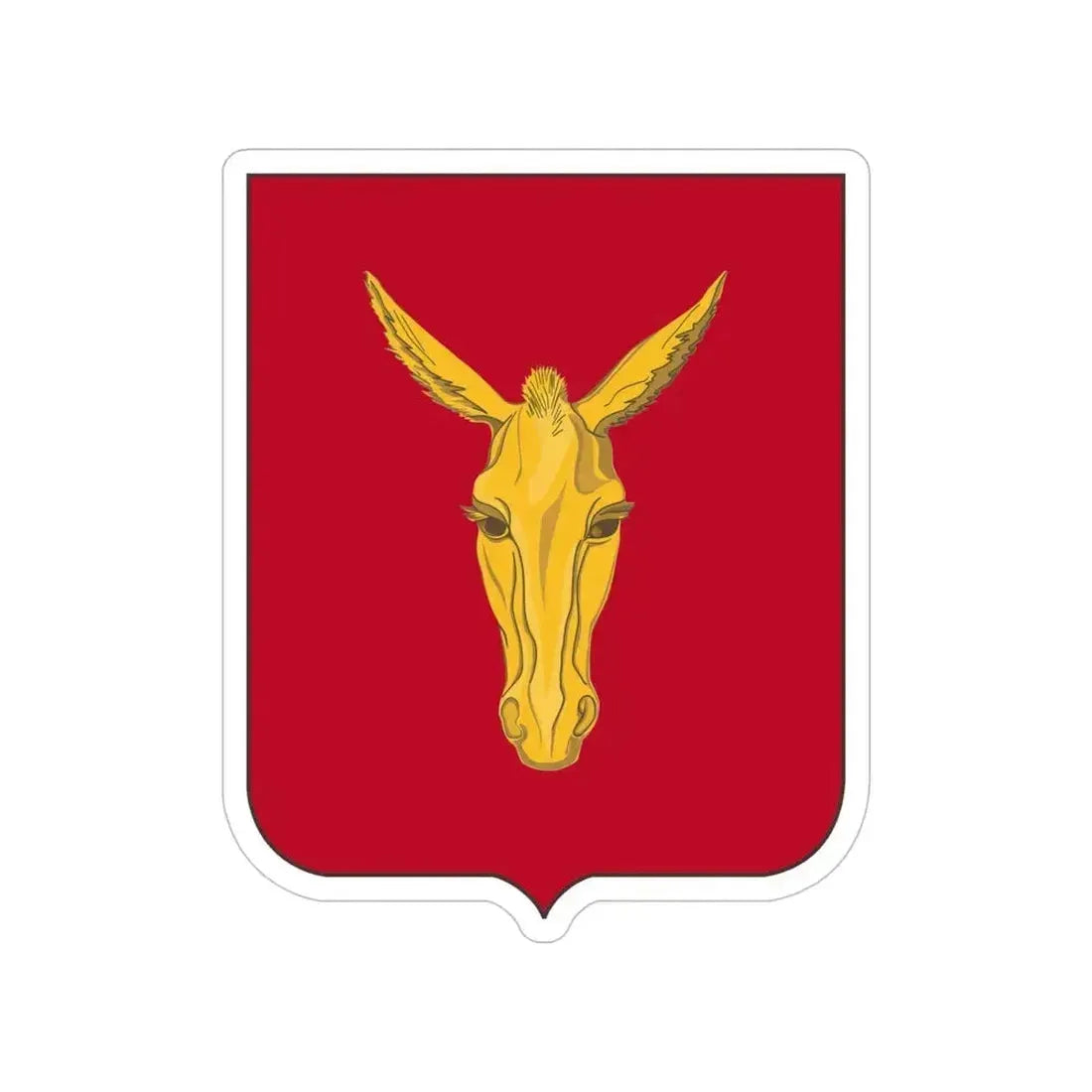 99th Field Artillery Battalion v2 (U.S. Army) Transparent STICKER Die-Cut Vinyl Decal 5 Inch - The Sticker Space