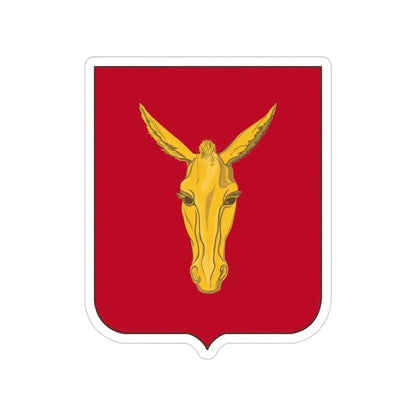 99th Field Artillery Battalion v2 (U.S. Army) Transparent STICKER Die-Cut Vinyl Decal 5 Inch - The Sticker Space