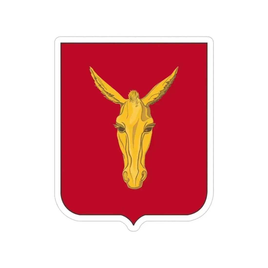 99th Field Artillery Battalion v2 (U.S. Army) Transparent STICKER Die-Cut Vinyl Decal 6 Inch - The Sticker Space