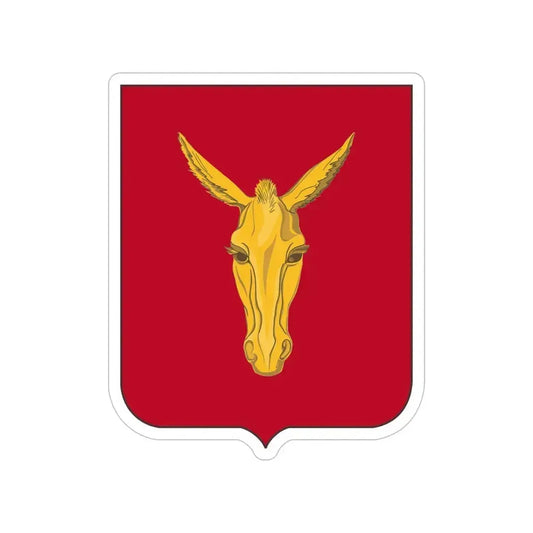 99th Field Artillery Battalion v2 (U.S. Army) Transparent STICKER Die-Cut Vinyl Decal 6 Inch - The Sticker Space
