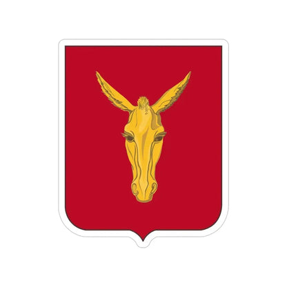 99th Field Artillery Battalion v2 (U.S. Army) Transparent STICKER Die-Cut Vinyl Decal - The Sticker Space