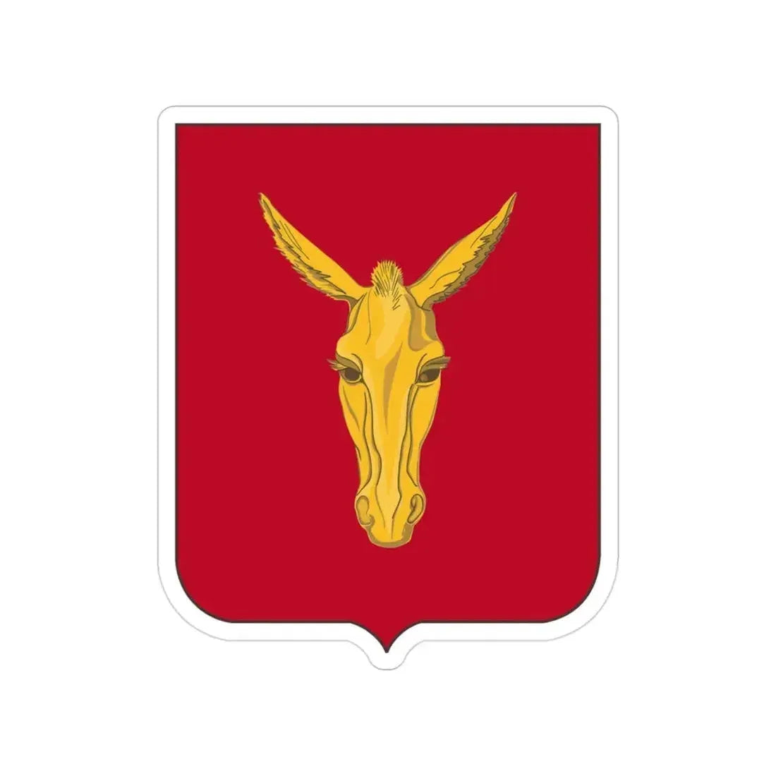 99th Field Artillery Battalion v2 (U.S. Army) Transparent STICKER Die-Cut Vinyl Decal - The Sticker Space