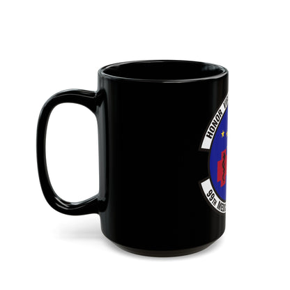 99th Medical Support Squadron (U.S. Air Force) Black Coffee Mug-The Sticker Space