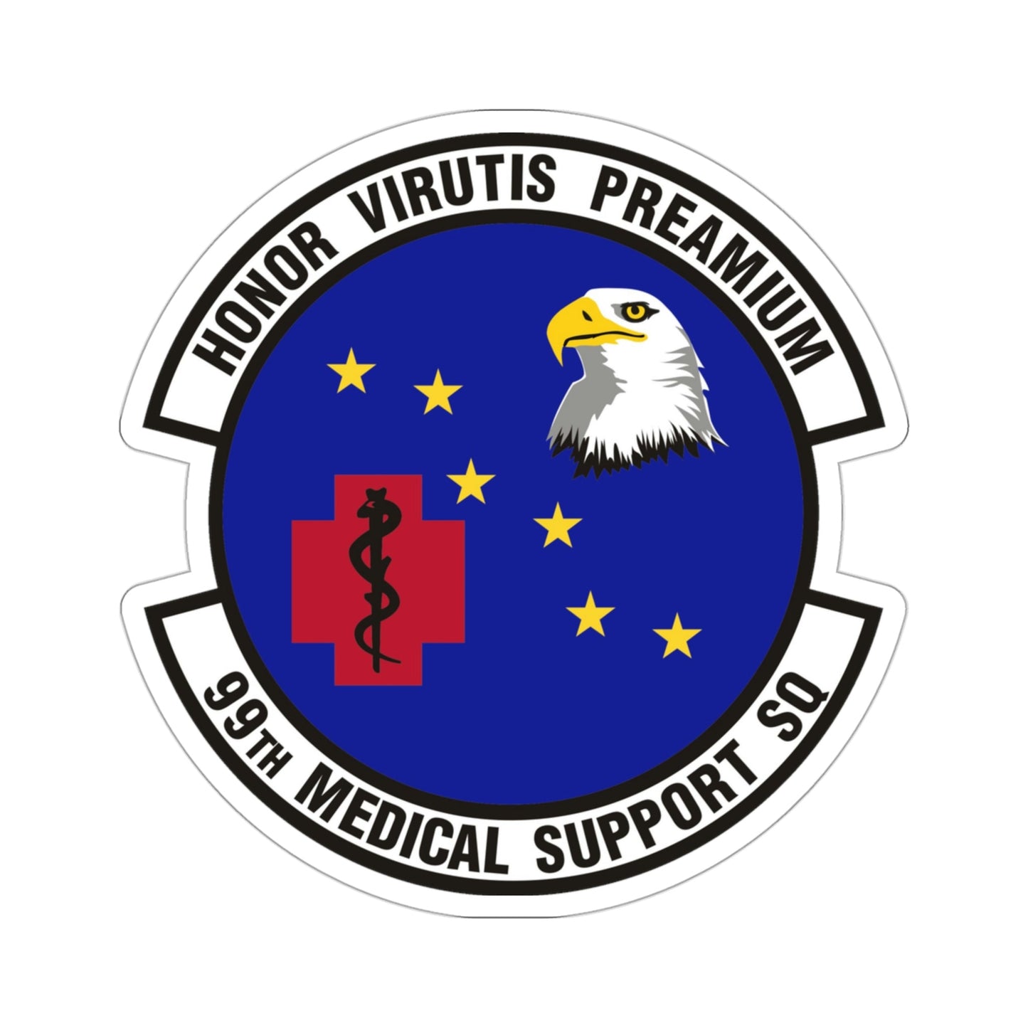 99th Medical Support Squadron (U.S. Air Force) STICKER Vinyl Die-Cut Decal-3 Inch-The Sticker Space