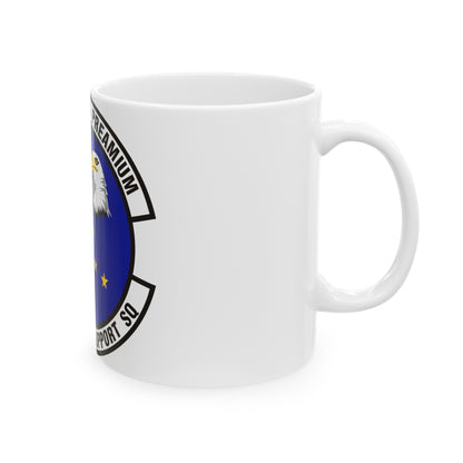 99th Medical Support Squadron (U.S. Air Force) White Coffee Mug-The Sticker Space