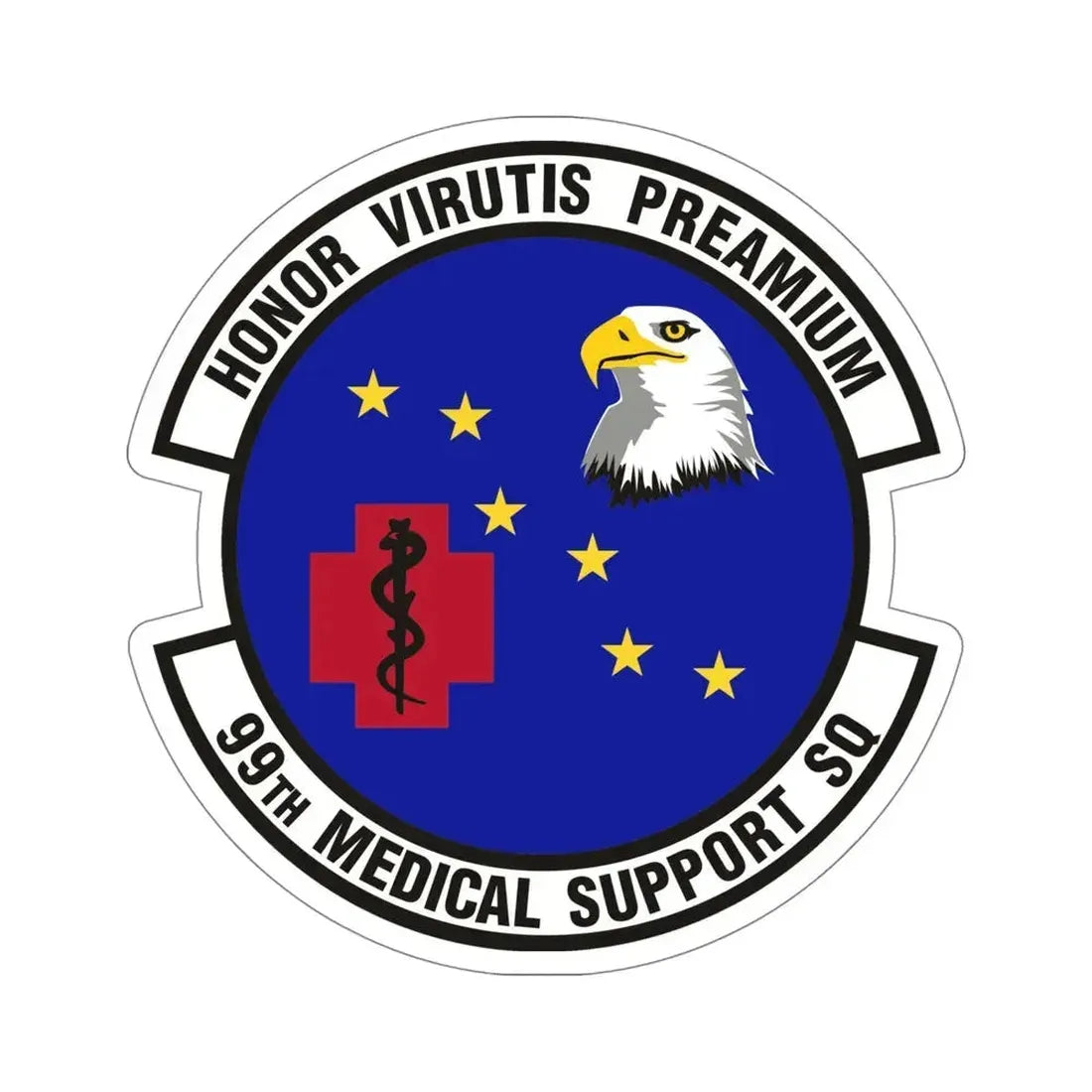 99th Medical Support Squadron (U.S. Air Force) STICKER Vinyl Die-Cut Decal 5 Inch - The Sticker Space