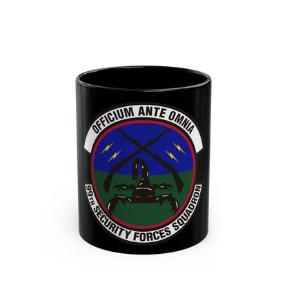 99th Security Forces Squadron (U.S. Air Force) Black Coffee Mug-11oz-The Sticker Space