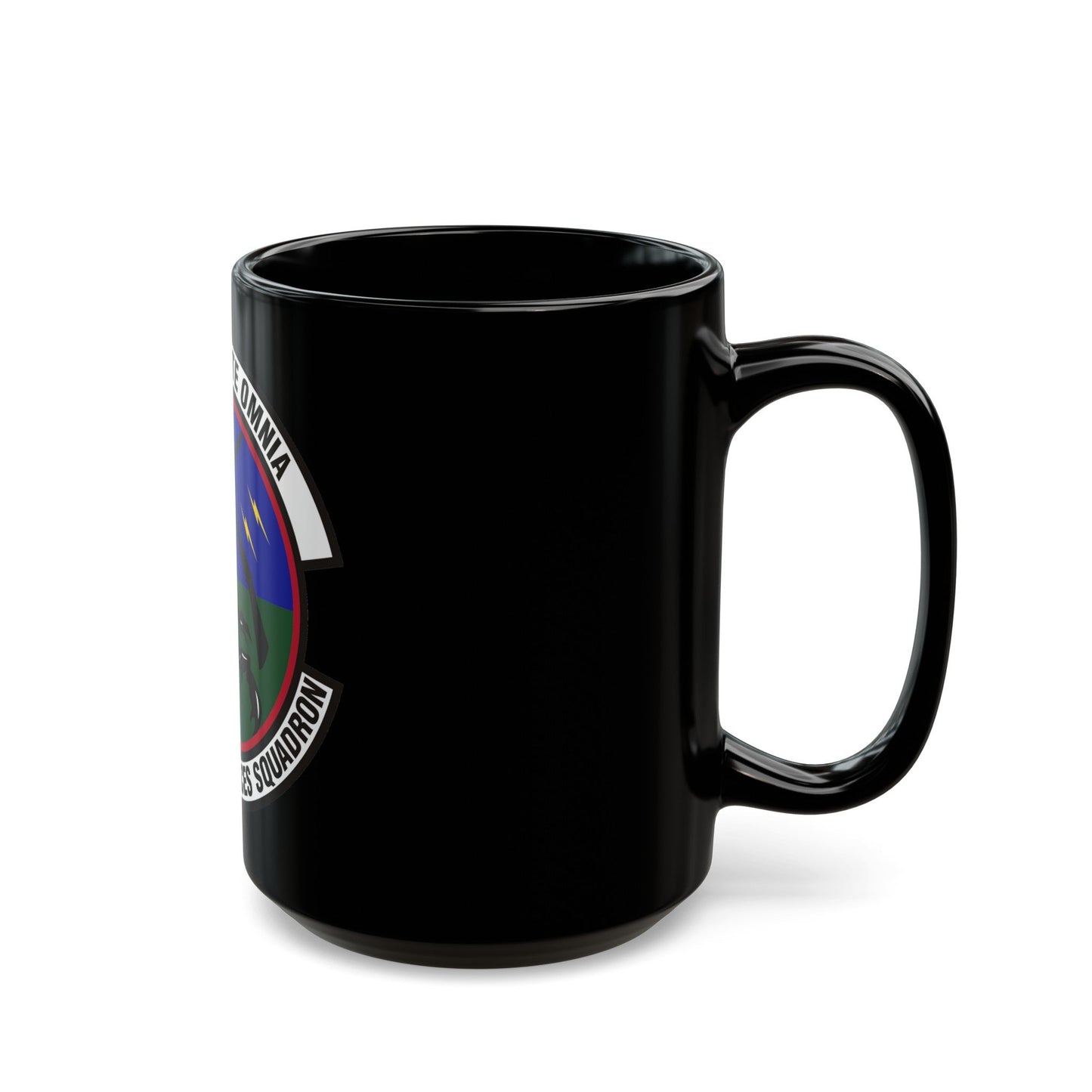 99th Security Forces Squadron (U.S. Air Force) Black Coffee Mug-The Sticker Space