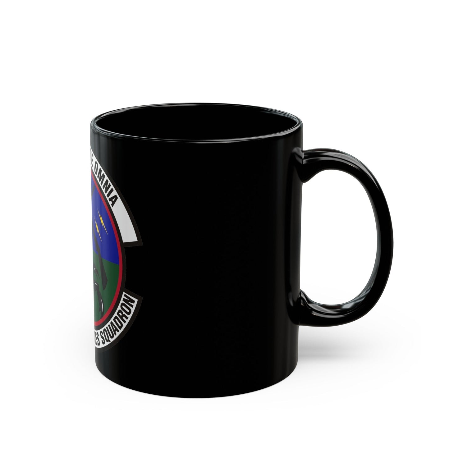 99th Security Forces Squadron (U.S. Air Force) Black Coffee Mug-The Sticker Space