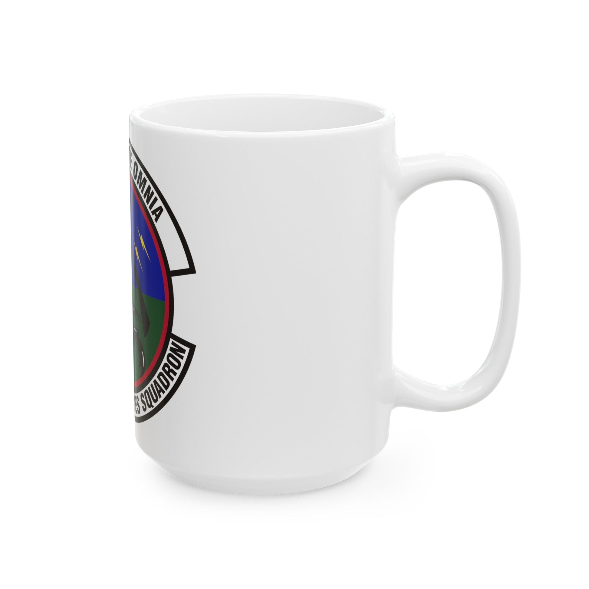 99th Security Forces Squadron (U.S. Air Force) White Coffee Mug-The Sticker Space