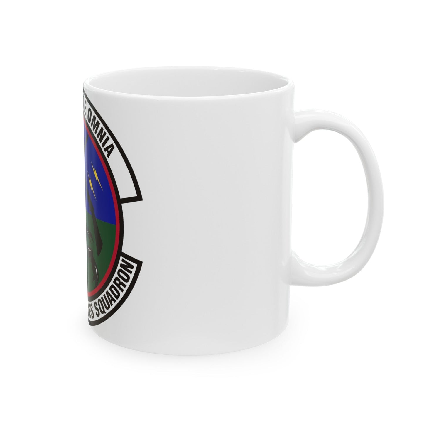 99th Security Forces Squadron (U.S. Air Force) White Coffee Mug-The Sticker Space