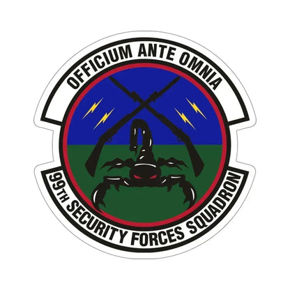 99th Security Forces Squadron (U.S. Air Force) STICKER Vinyl Die-Cut Decal 5 Inch - The Sticker Space