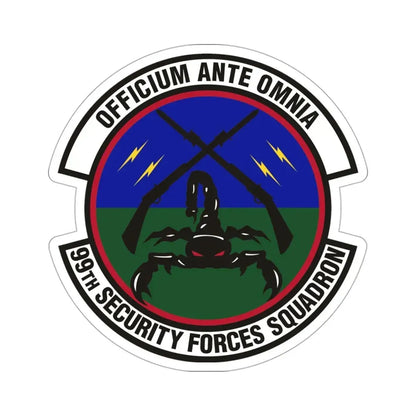 99th Security Forces Squadron (U.S. Air Force) STICKER Vinyl Die-Cut Decal - The Sticker Space