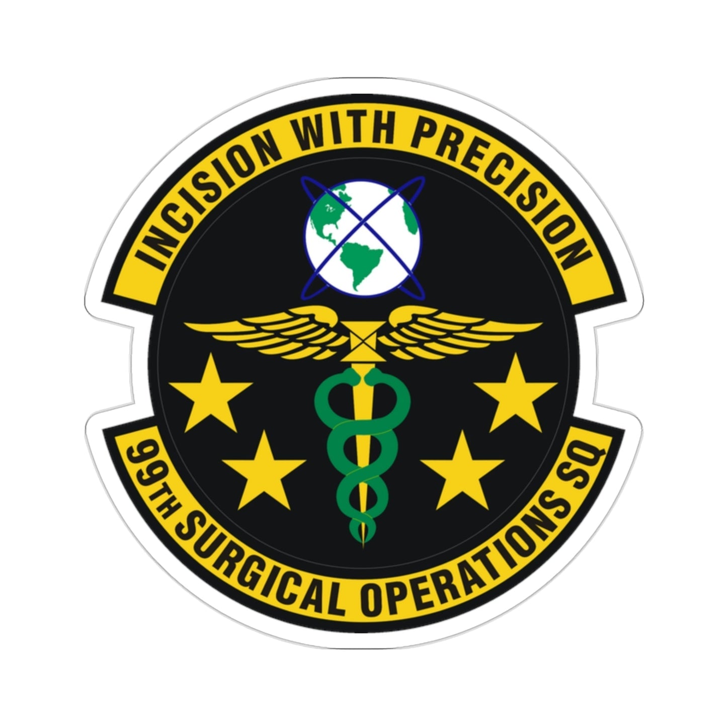 99th Surgical Operations Squadron (U.S. Air Force) STICKER Vinyl Die-Cut Decal-2 Inch-The Sticker Space
