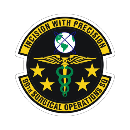 99th Surgical Operations Squadron (U.S. Air Force) STICKER Vinyl Die-Cut Decal-6 Inch-The Sticker Space