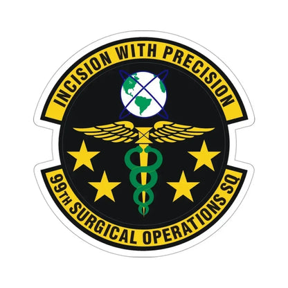 99th Surgical Operations Squadron (U.S. Air Force) STICKER Vinyl Die-Cut Decal 3 Inch - The Sticker Space