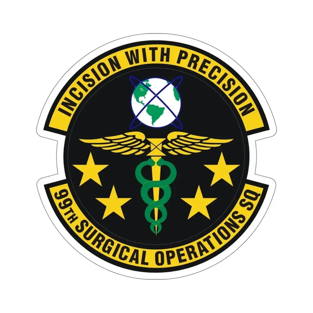 99th Surgical Operations Squadron (U.S. Air Force) STICKER Vinyl Die-Cut Decal - The Sticker Space