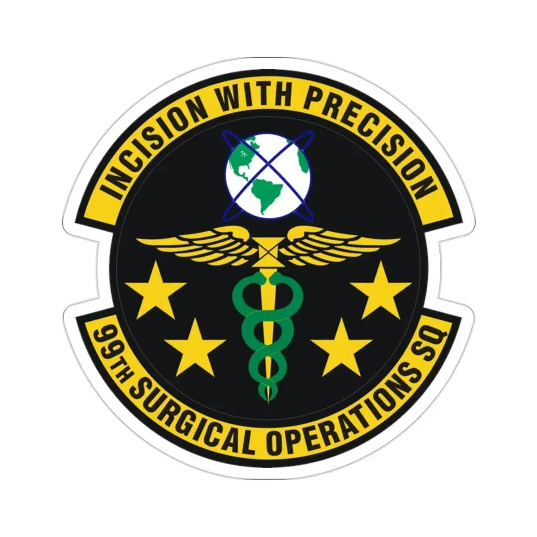 99th Surgical Operations Squadron (U.S. Air Force) STICKER Vinyl Die-Cut Decal - The Sticker Space