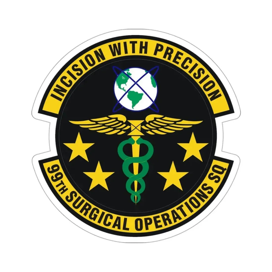 99th Surgical Operations Squadron (U.S. Air Force) STICKER Vinyl Die-Cut Decal - The Sticker Space