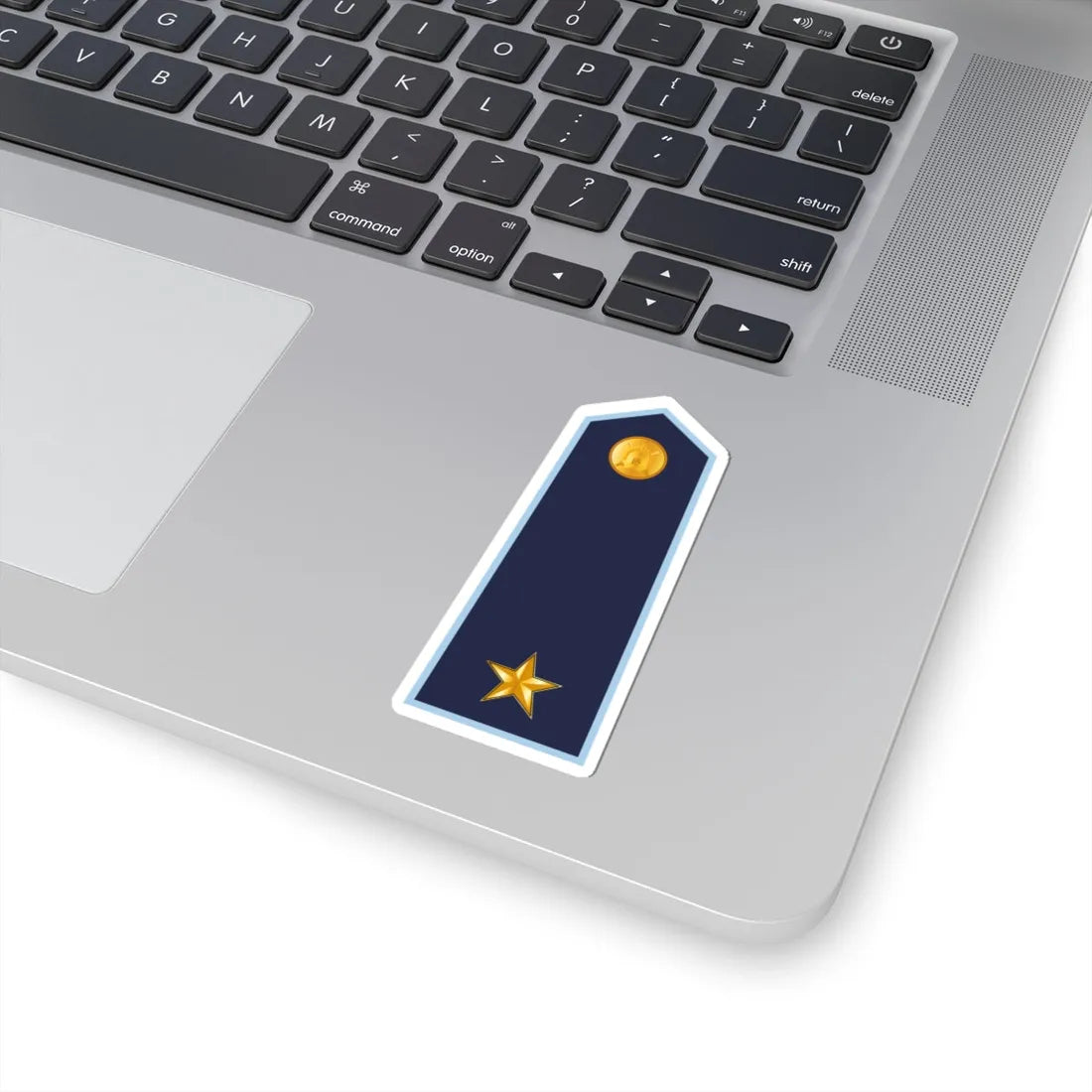 9.LVAF 2LT (Latvia) (Military Rank) STICKER Vinyl Kiss-Cut Decal - The Sticker Space