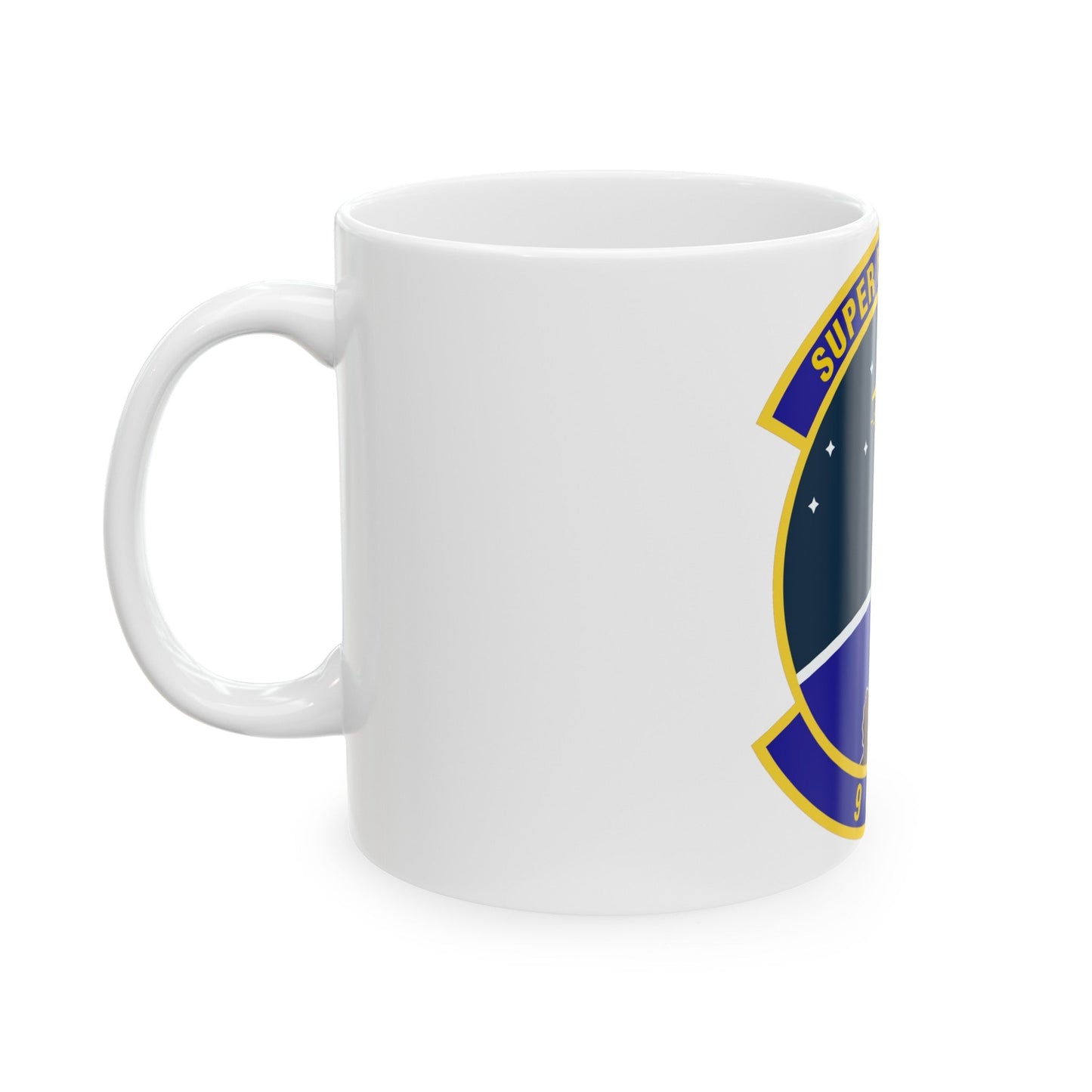 9th Aerospace Medicine Squadron (U.S. Air Force) White Coffee Mug-The Sticker Space