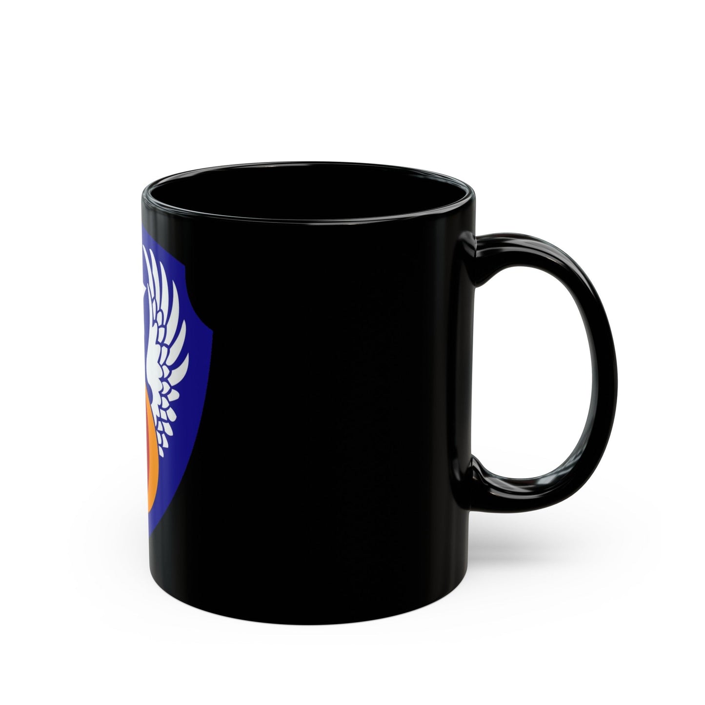 9th Air Force (U.S. Army) Black Coffee Mug-The Sticker Space