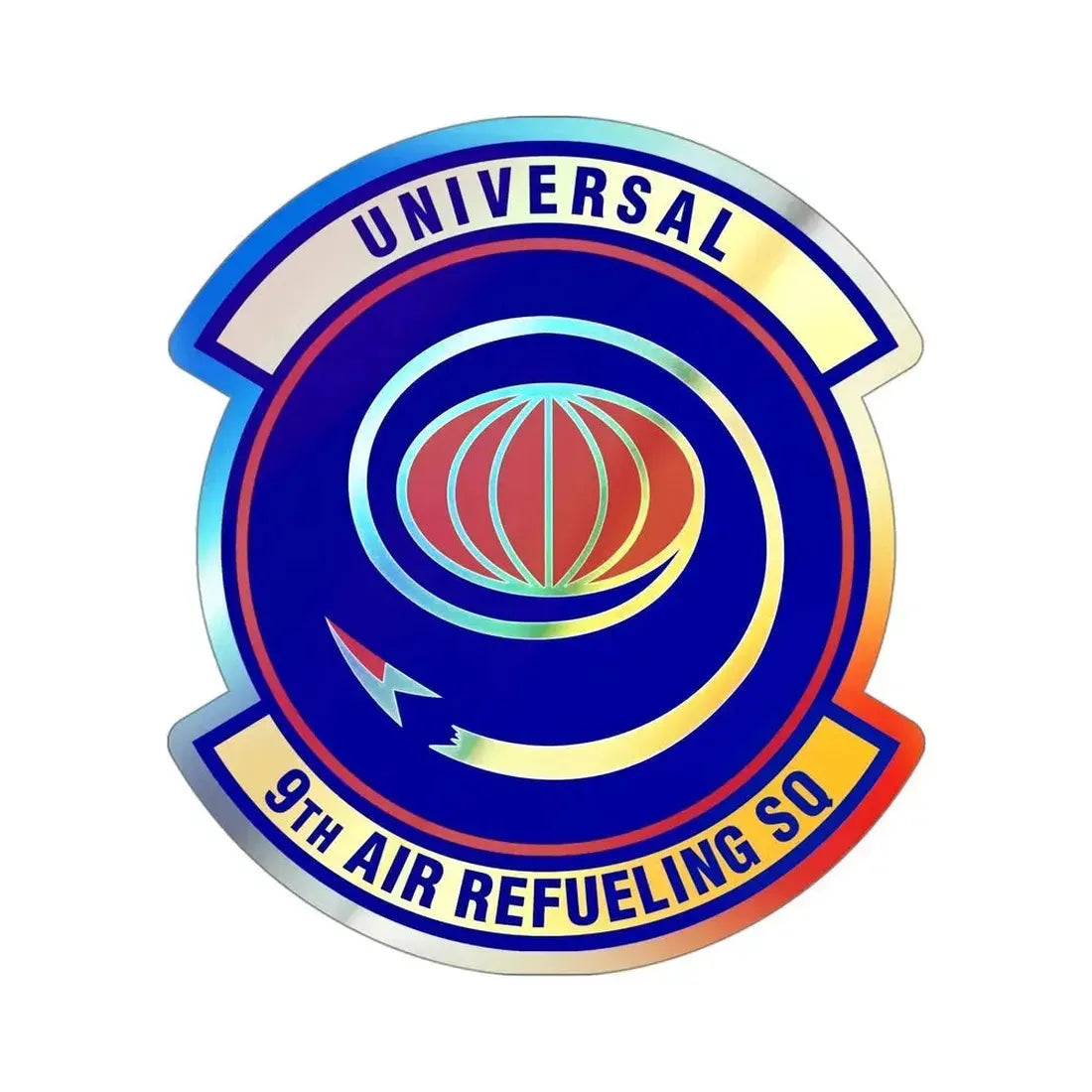9th Air Refueling Squadron (U.S. Air Force) Holographic STICKER Die-Cut Vinyl Decal - The Sticker Space