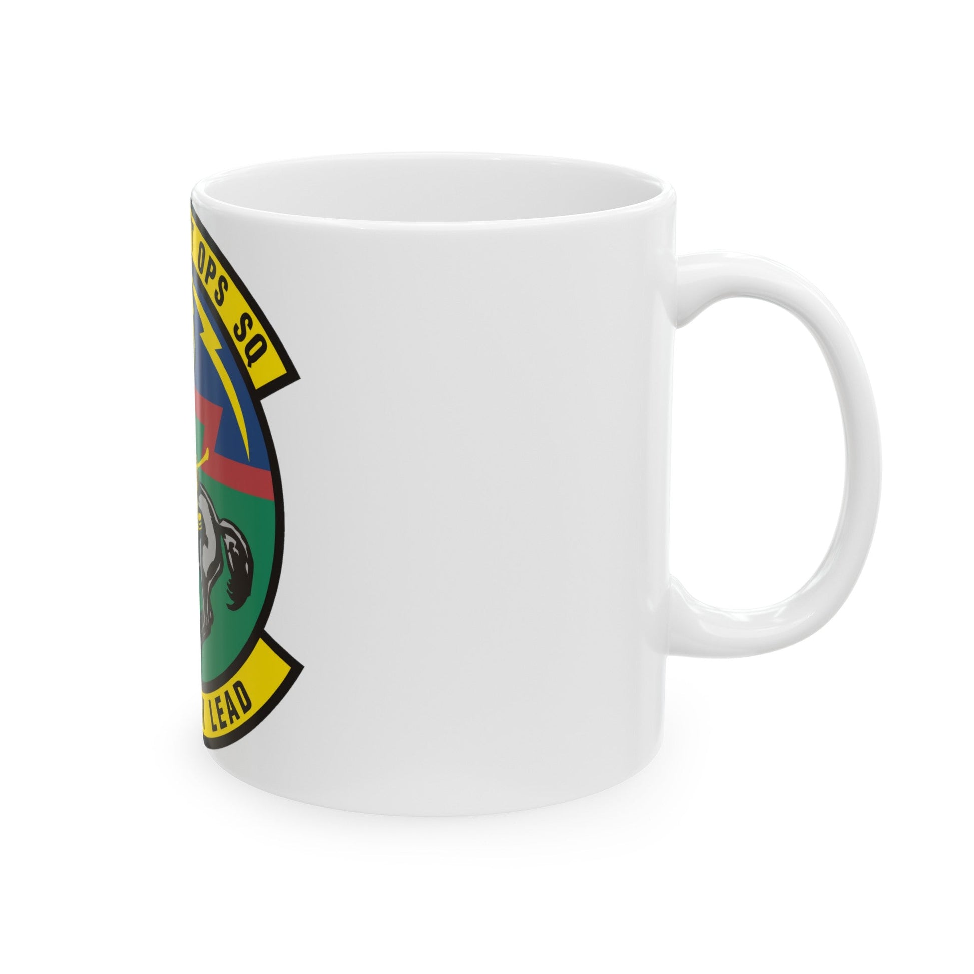 9th Air Support Operations Squadron (U.S. Air Force) White Coffee Mug-The Sticker Space