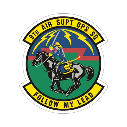 9th Air Support Operations Squadron (U.S. Air Force) STICKER Vinyl Die-Cut Decal - The Sticker Space