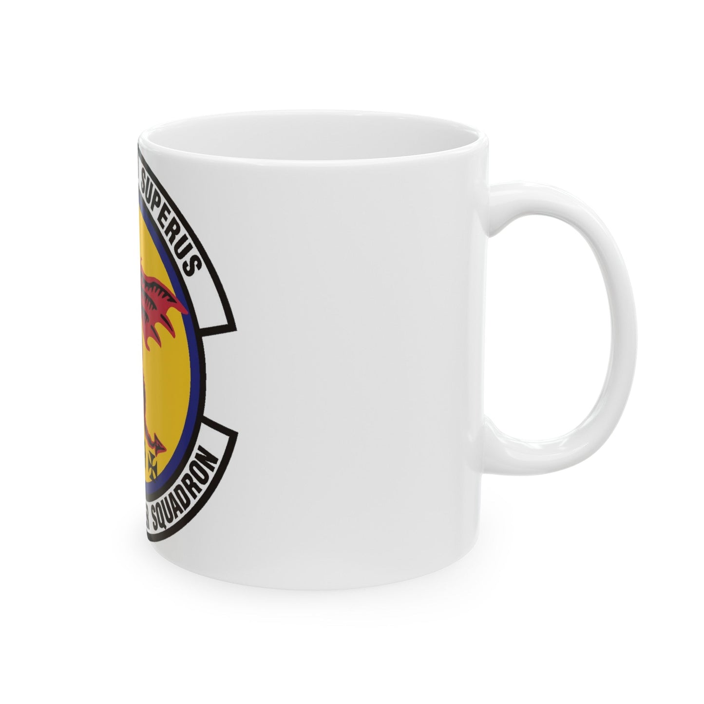 9th Comptroller Squadron (U.S. Air Force) White Coffee Mug-The Sticker Space