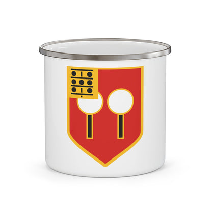 9th Field Artillery Regiment (U.S. Army) 12oz Enamel Mug-12oz-The Sticker Space