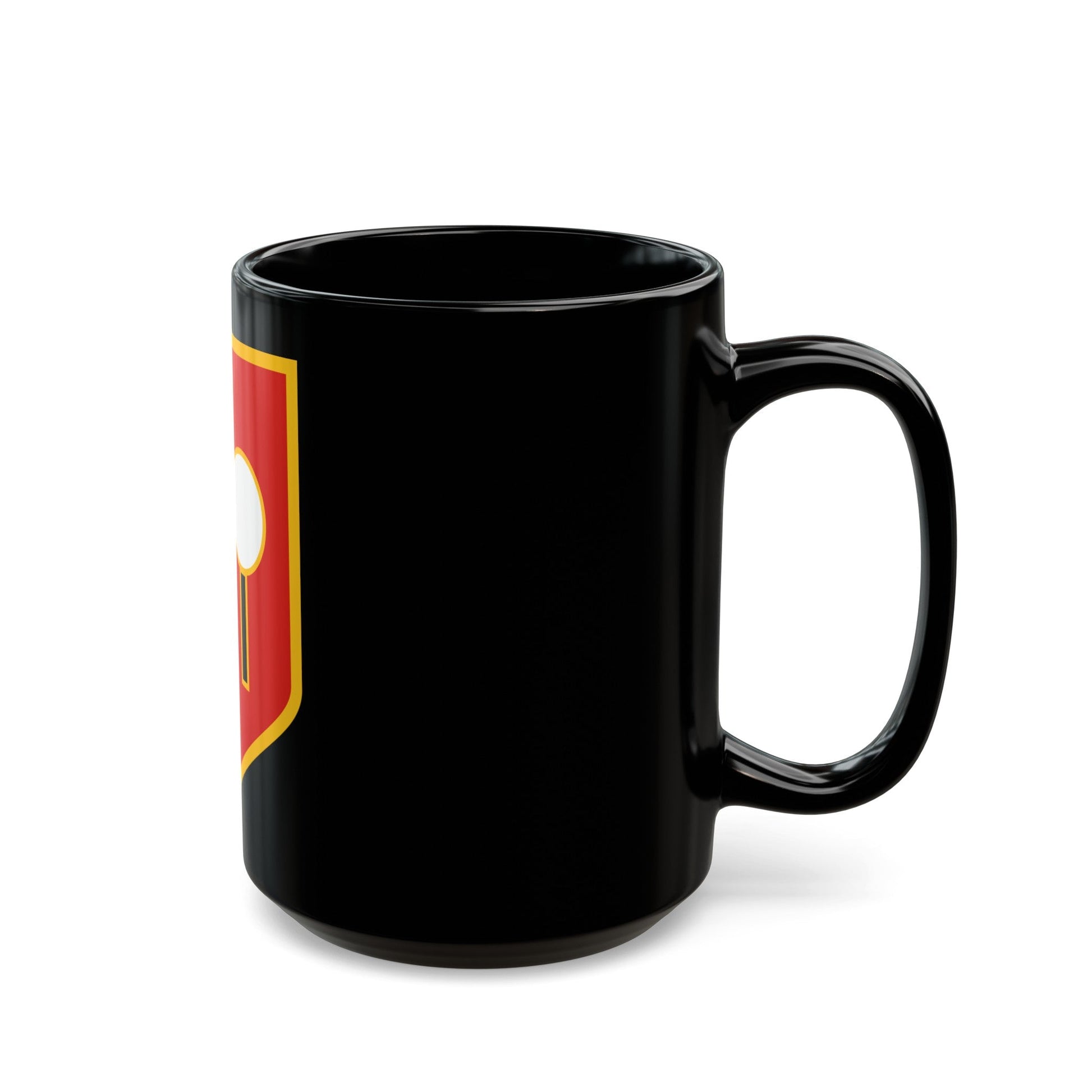 9th Field Artillery Regiment (U.S. Army) Black Coffee Mug-The Sticker Space