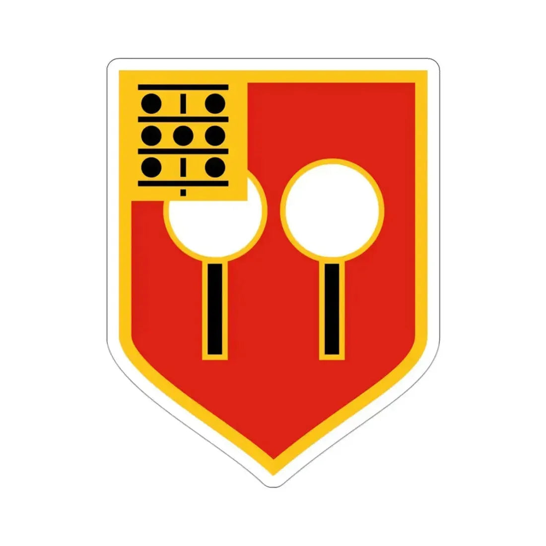 9th Field Artillery Regiment (U.S. Army) STICKER Vinyl Die-Cut Decal 3 Inch - The Sticker Space