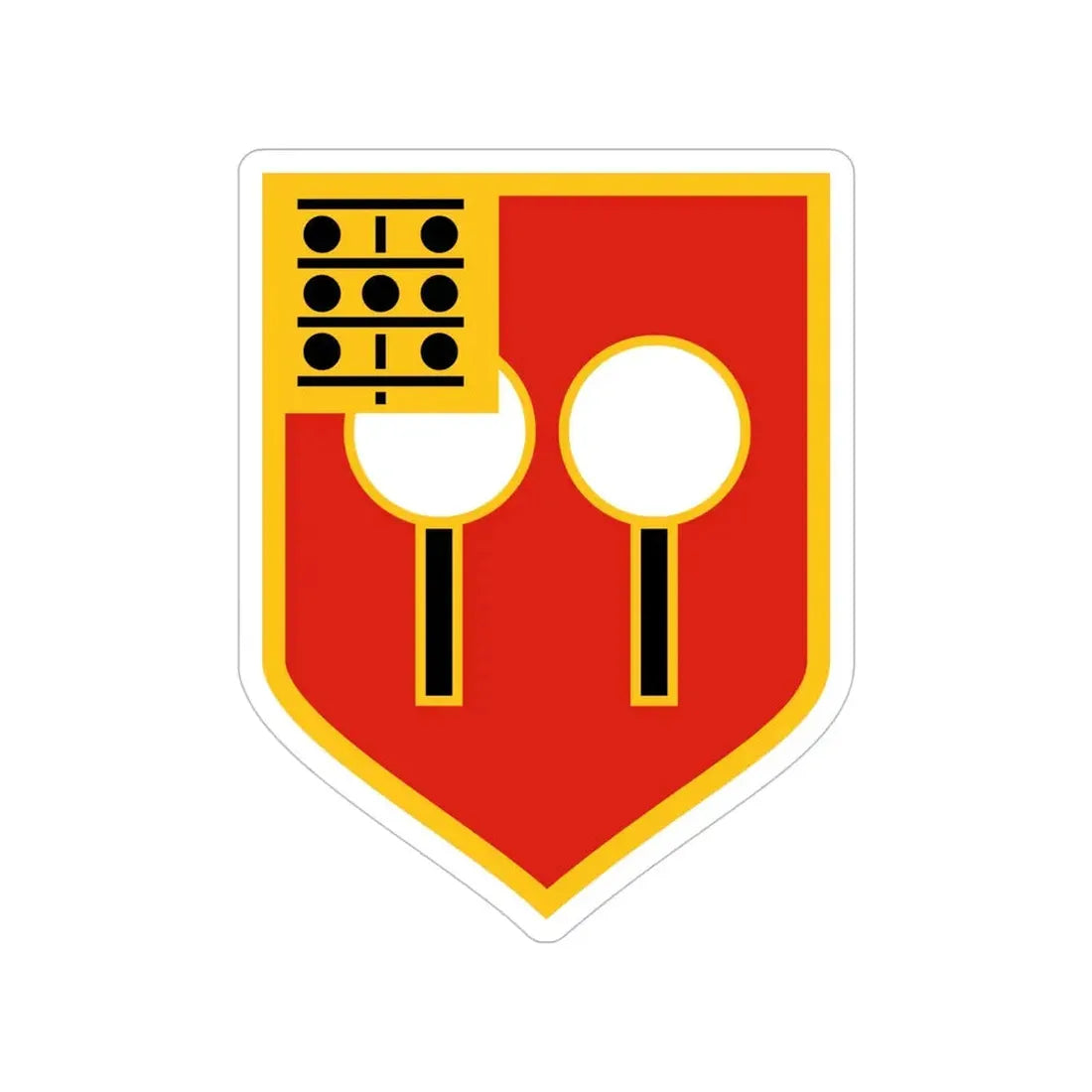9th Field Artillery Regiment (U.S. Army) Transparent STICKER Die-Cut Vinyl Decal - The Sticker Space