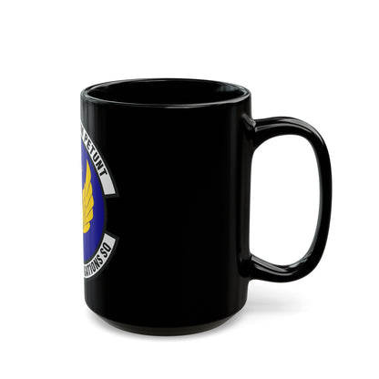 9th Field Investigations Squadron (U.S. Air Force) Black Coffee Mug-The Sticker Space