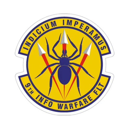 9th Information Warfare Flight (U.S. Air Force) STICKER Vinyl Die-Cut Decal 2 Inch - The Sticker Space