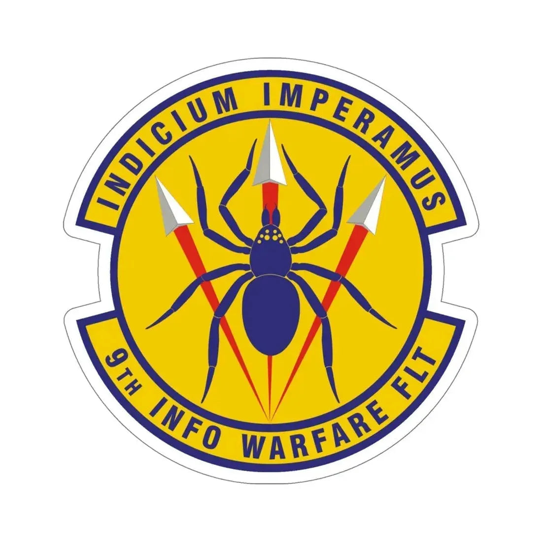 9th Information Warfare Flight (U.S. Air Force) STICKER Vinyl Die-Cut Decal - The Sticker Space