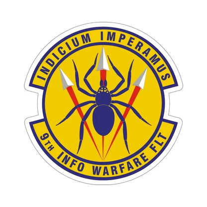 9th Information Warfare Flight (U.S. Air Force) STICKER Vinyl Die-Cut Decal - The Sticker Space
