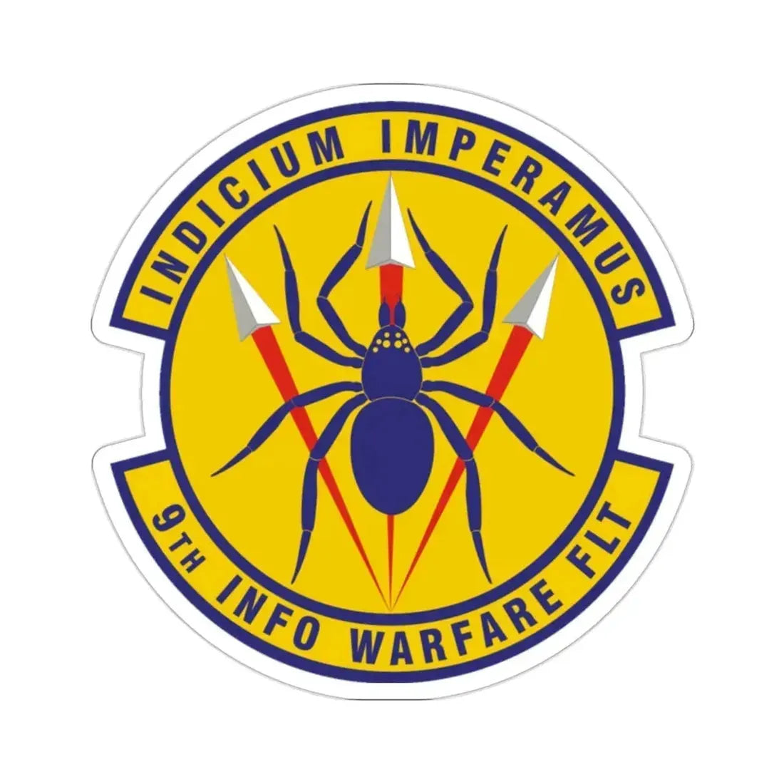 9th Information Warfare Flight (U.S. Air Force) STICKER Vinyl Die-Cut Decal - The Sticker Space