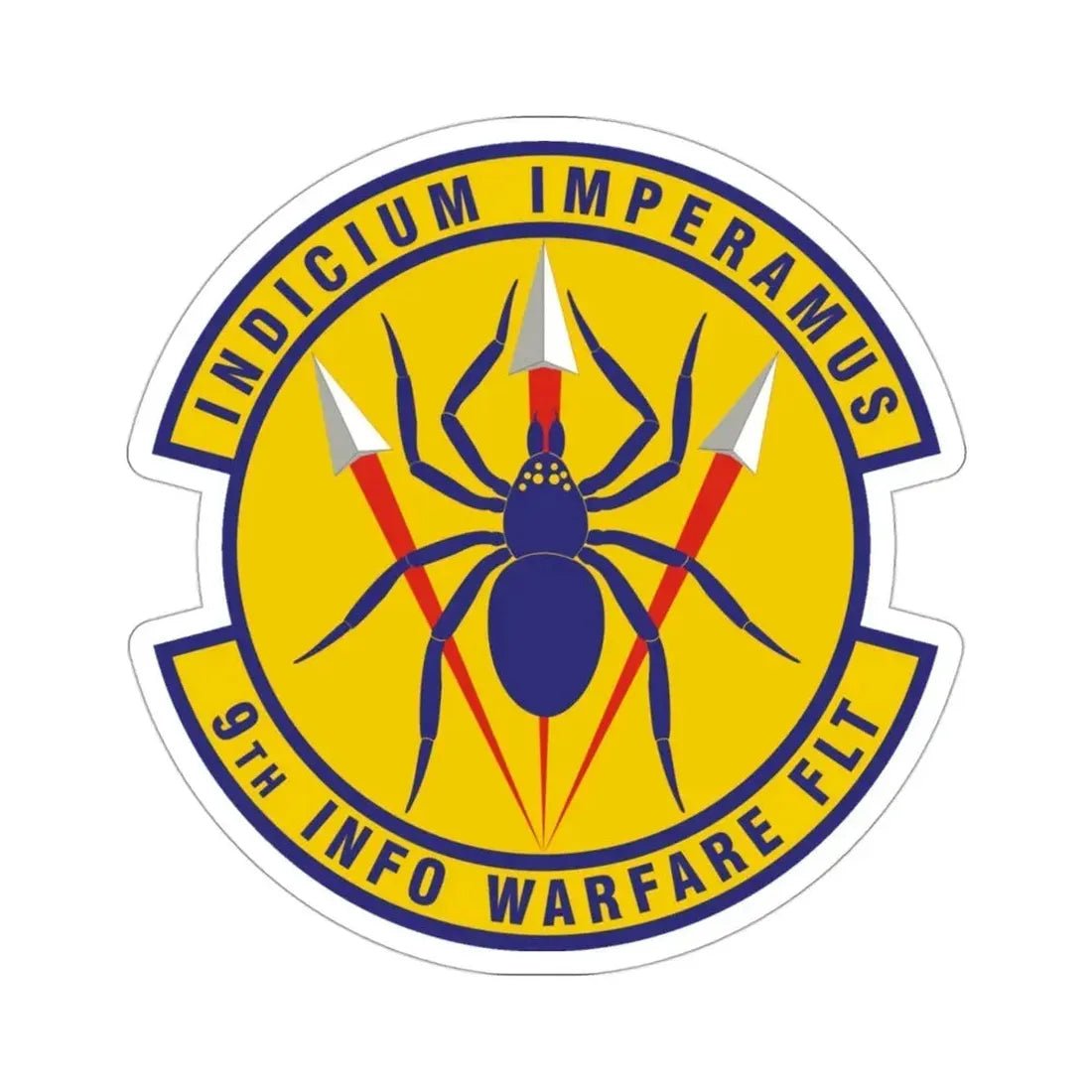 9th Information Warfare Flight (U.S. Air Force) STICKER Vinyl Die-Cut Decal - The Sticker Space