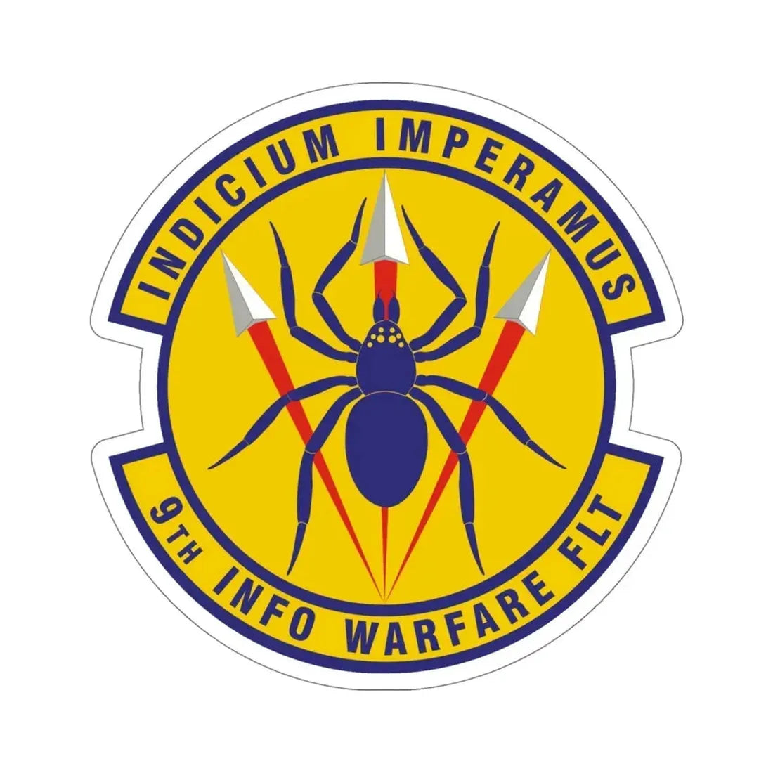 9th Information Warfare Flight (U.S. Air Force) STICKER Vinyl Die-Cut Decal - The Sticker Space